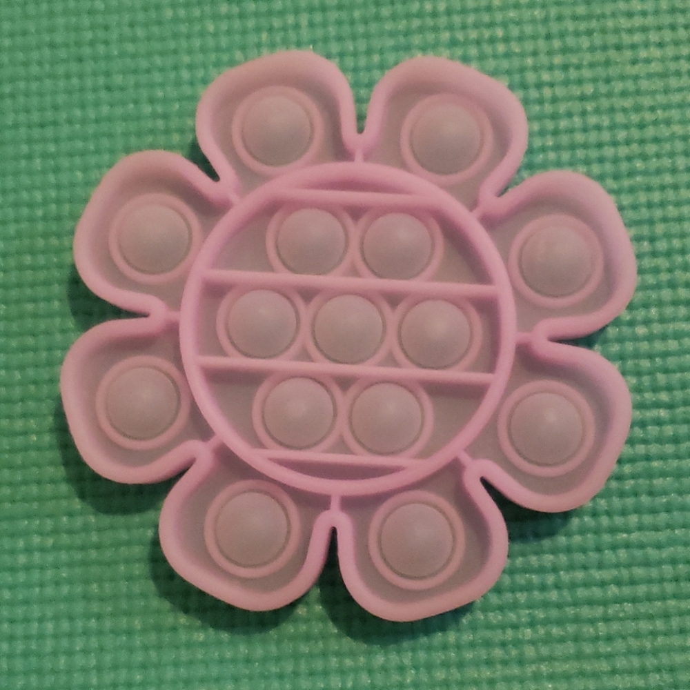 Flower pop it